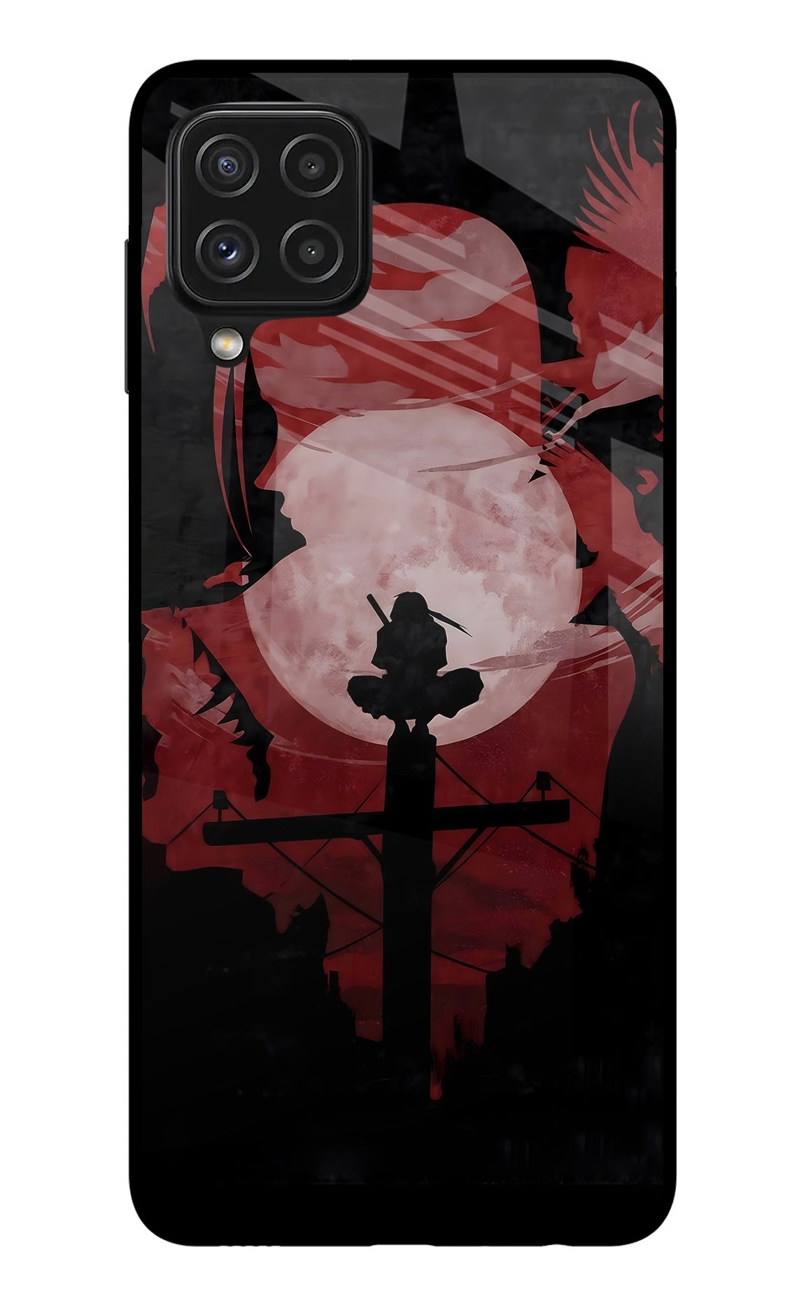 Naruto Anime Samsung A22 4G Glass Case