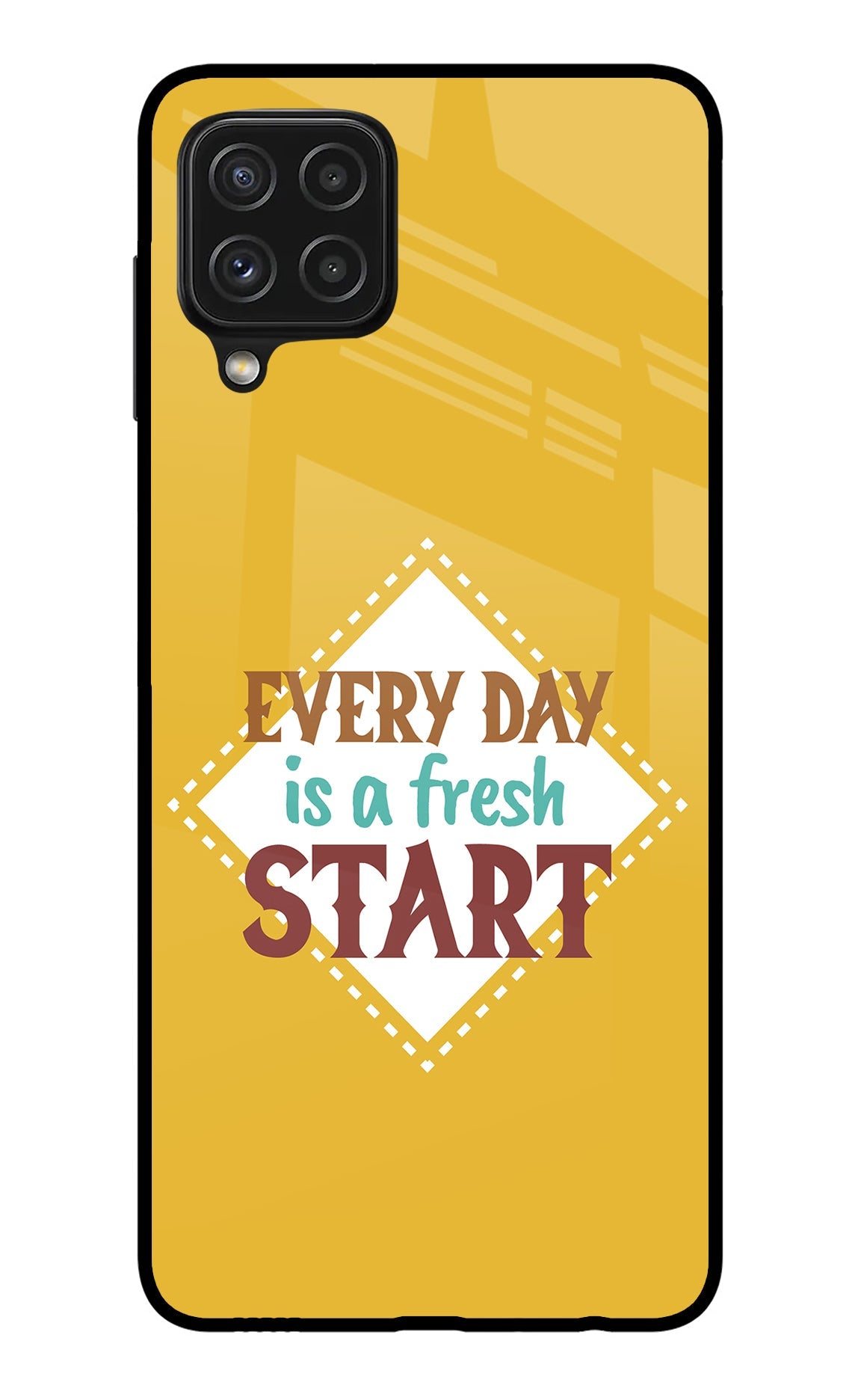 Every day is a Fresh Start Samsung A22 4G Back Cover