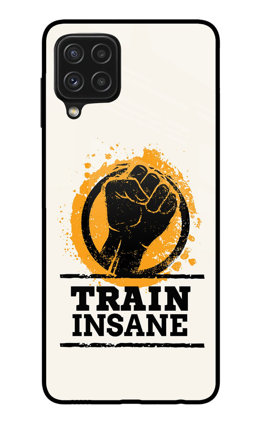 Train Insane Samsung A22 4G Glass Case