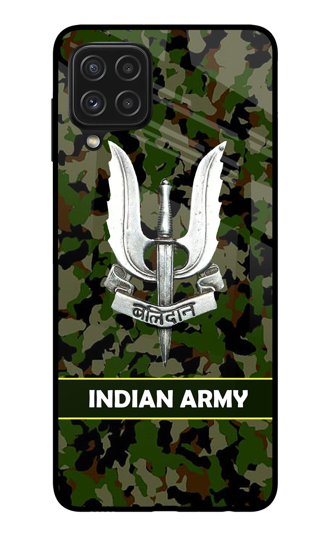 Balidan Indian Logo Samsung A22 4G Back Cover