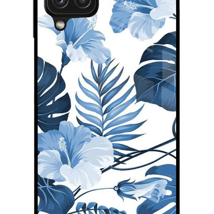 Fabric Art Samsung A22 4G Glass Case