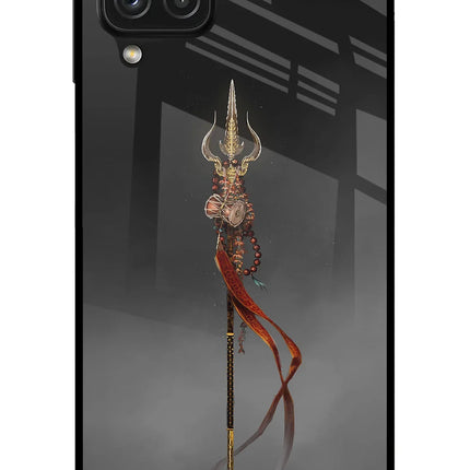 Shiv Trishul Samsung A22 4G Glass Case