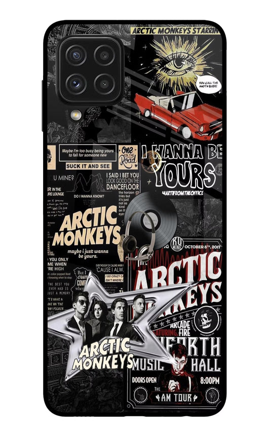 Arctic Monkeys Samsung A22 4G Glass Case