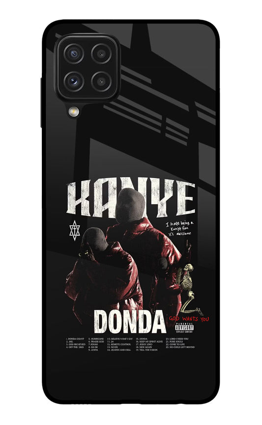 Donda Kanye West Samsung A22 4G Glass Case