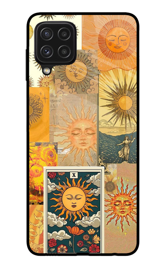 Sun Samsung A22 4G Glass Case