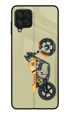 Vertical Speedster Samsung A22 4G Glass Case
