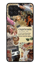 Capricorn Zodiac Samsung A22 4G Glass Case
