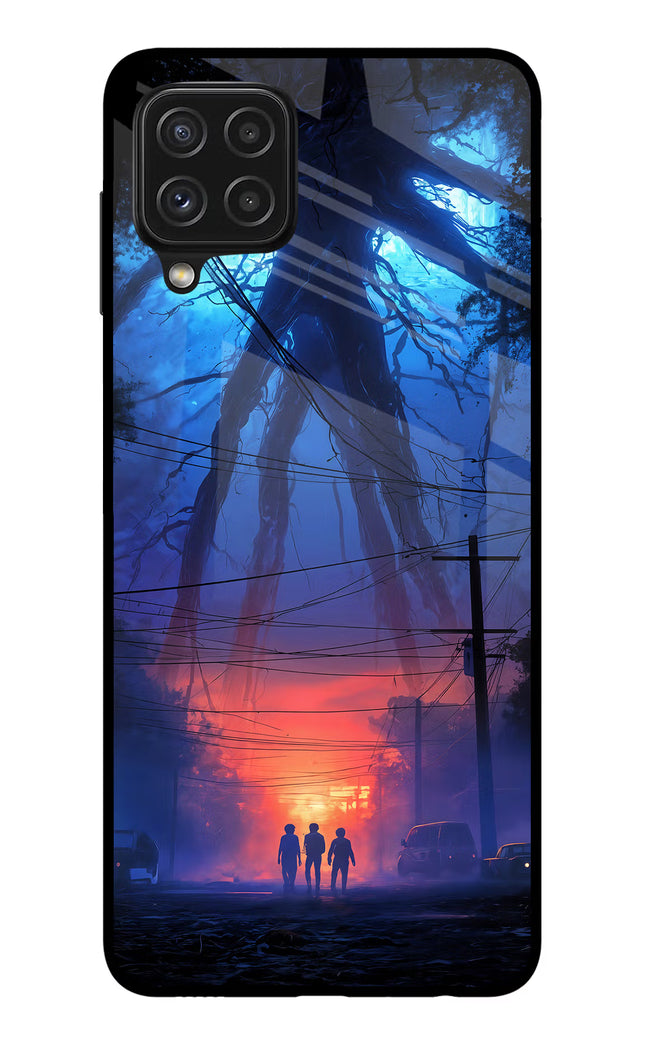 Ordinary Things Shadow Samsung A22 4G Glass Case
