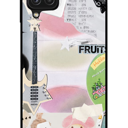 Softcore case Samsung A22 4G Glass Case