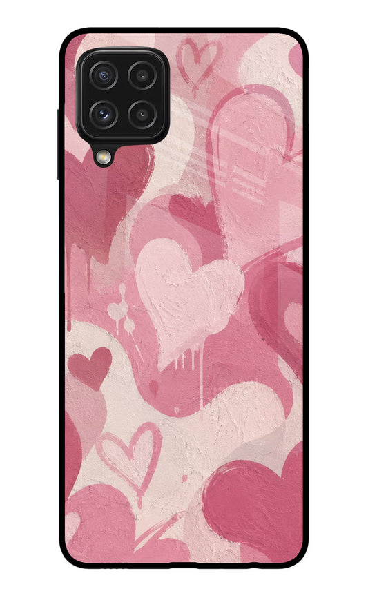 Hearty case Samsung A22 4G Glass Case