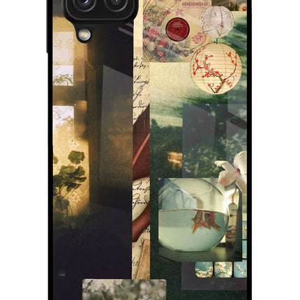 Summer Samsung A22 4G Glass Case