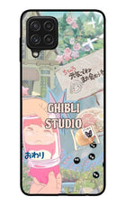 Studio Ghibli Samsung A22 4G Glass Case