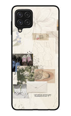 Soft Aesthetic Samsung A22 4G Glass Case