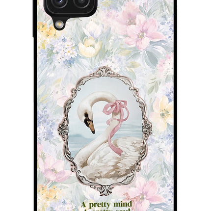 Pretty Mind Pretty Soul Samsung A22 4G Glass Case