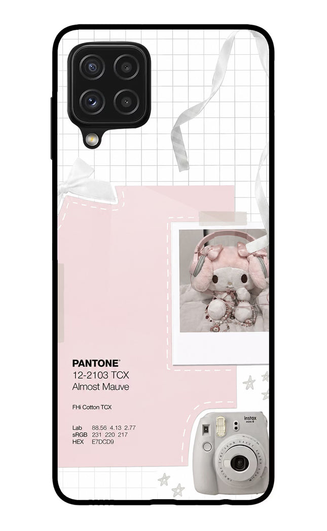 Pantone Asthetic Samsung A22 4G Glass Case