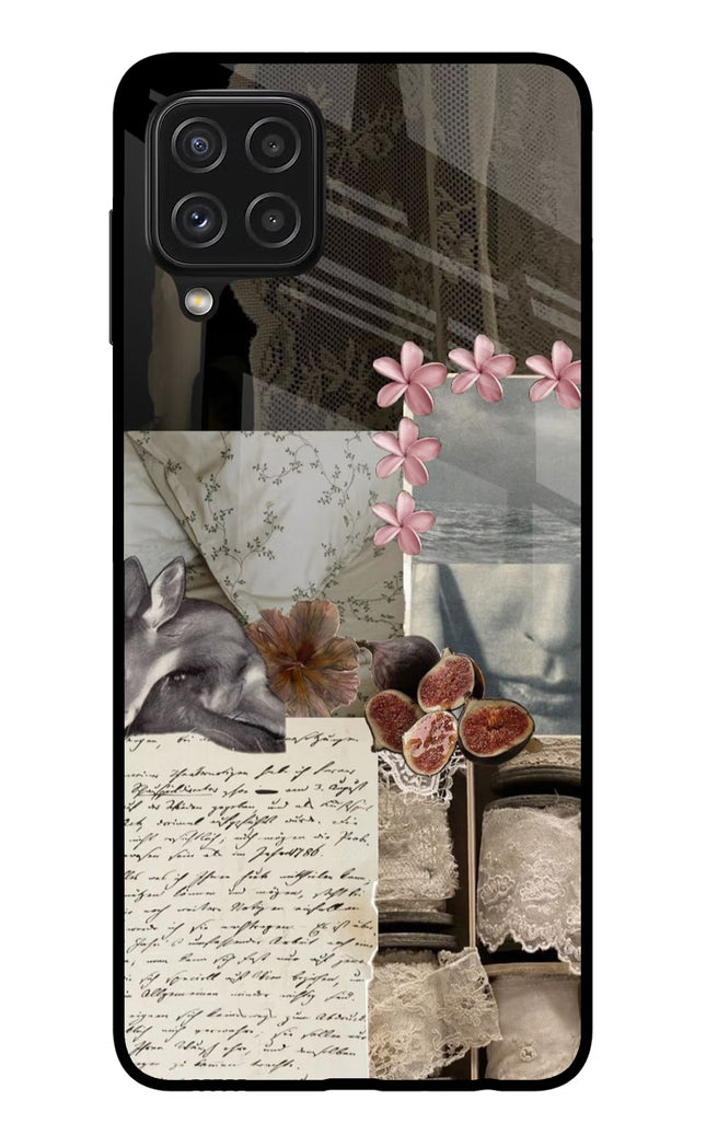 Midnight Sky Samsung A22 4G Glass Case