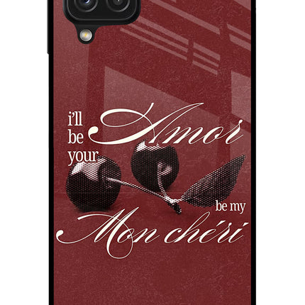 Velvet Cherry Samsung A22 4G Glass Case