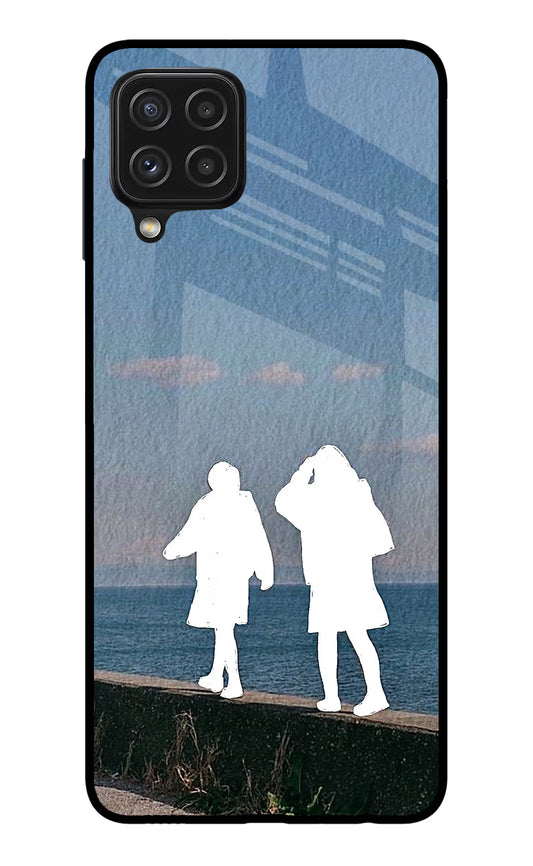 Coastal Dream Samsung A22 4G Glass Case