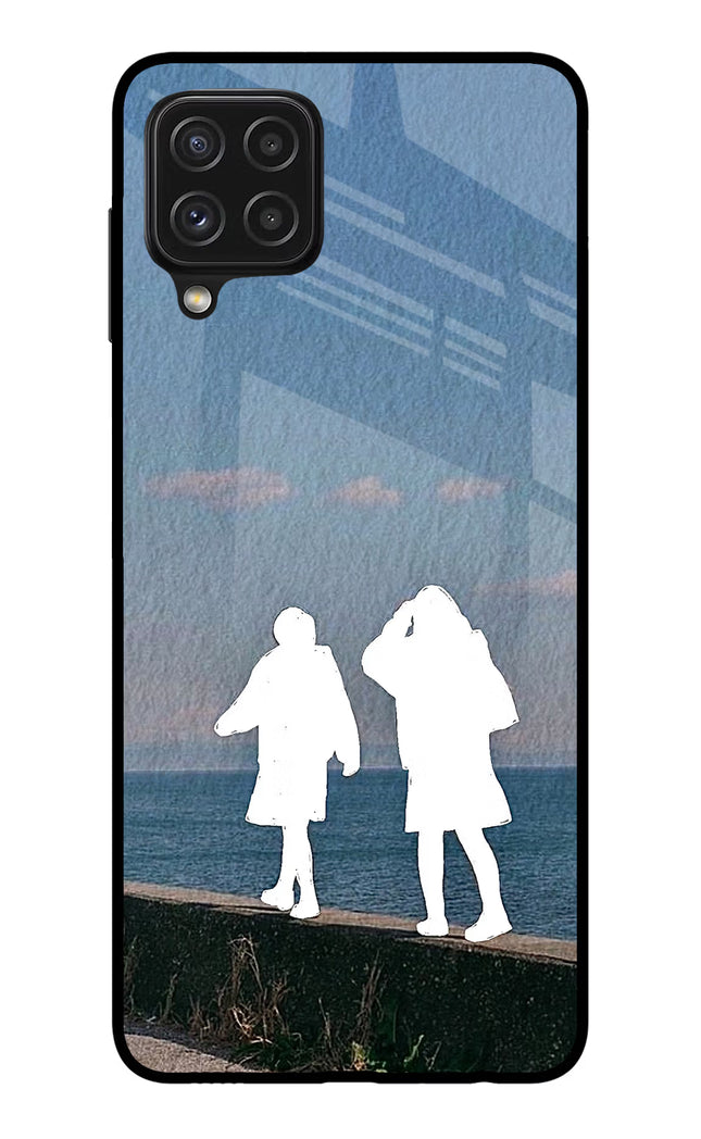 Coastal Dream Samsung A22 4G Glass Case