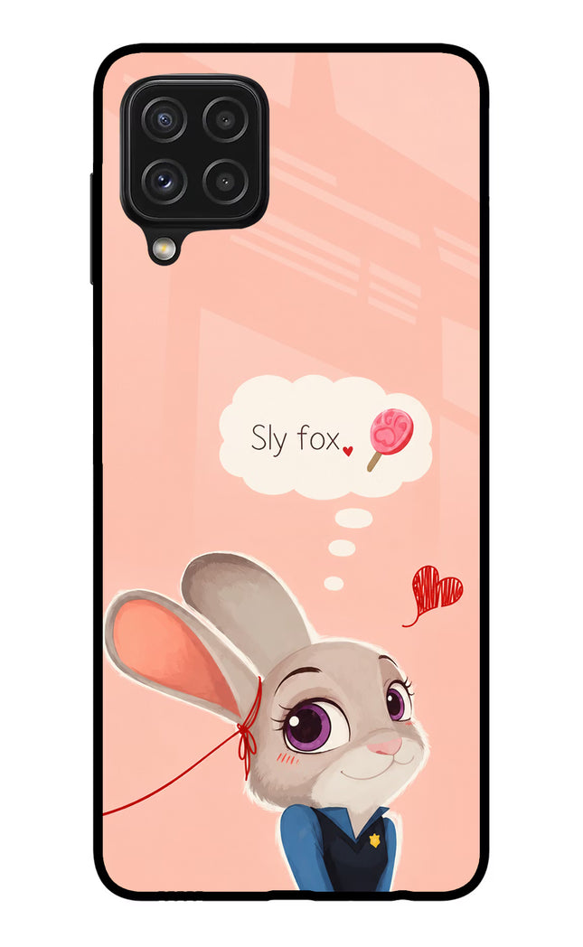 Judy Charm Samsung A22 4G Glass Case