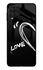 Love Line Samsung A22 4G Glass Case