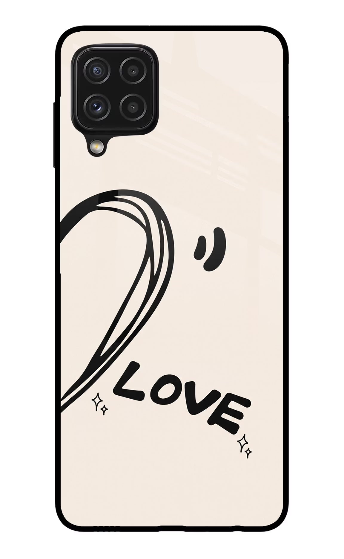 Soul Line Samsung A22 4G Glass Case