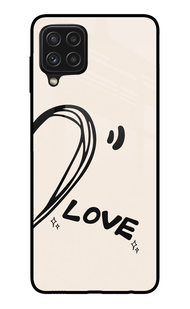 Soul Line Samsung A22 4G Glass Case