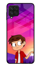 Marco Sunset Samsung A22 4G Glass Case