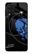 Love Orbit Samsung A22 4G Glass Case