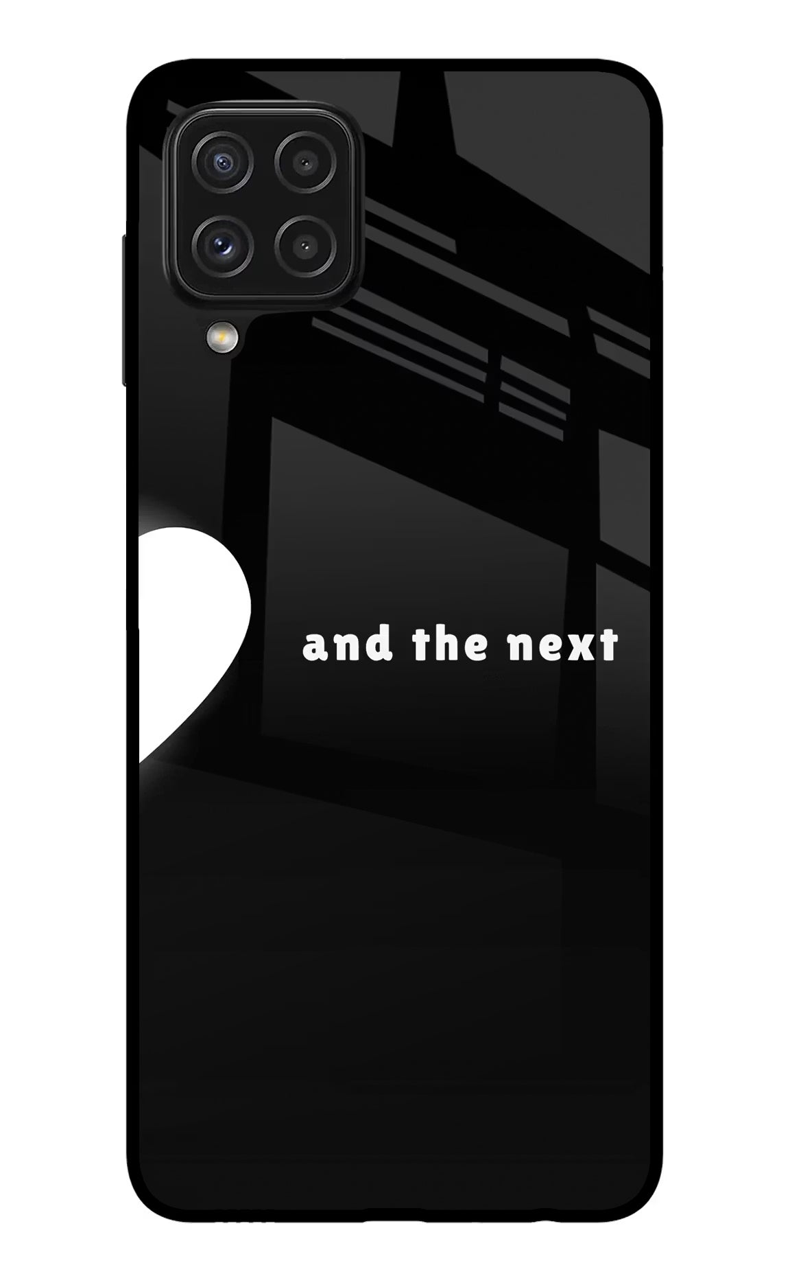 Next World Samsung A22 4G Glass Case
