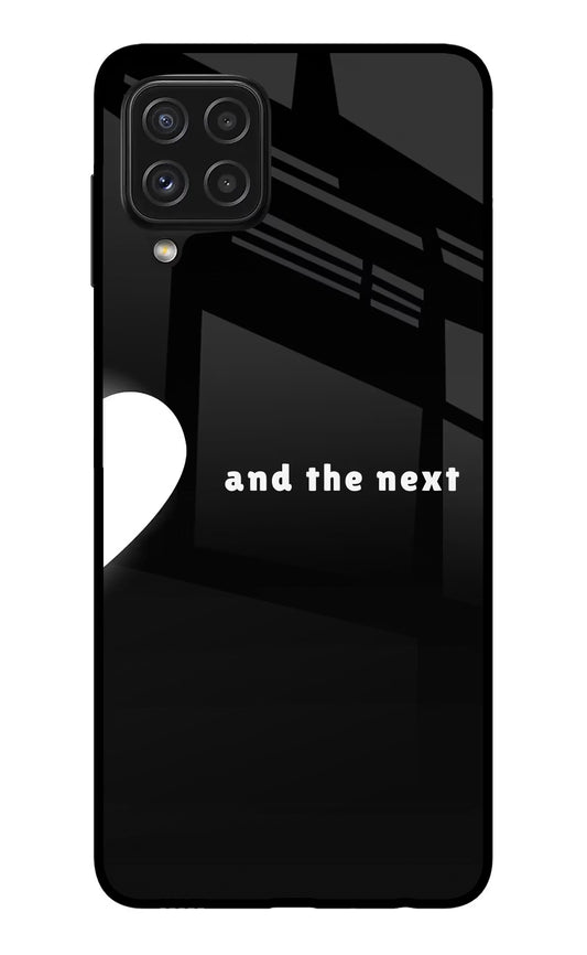 Next World Samsung A22 4G Glass Case