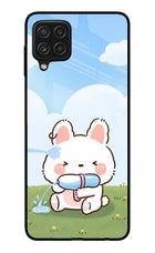 Bunny Treat Samsung A22 4G Glass Case