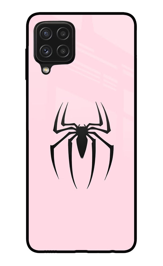 Peter Symbol Samsung A22 4G Glass Case