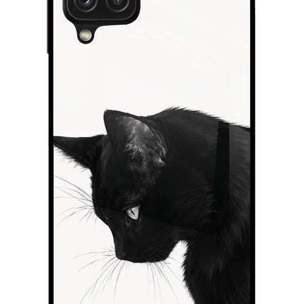 Shadow Gaze Samsung A22 4G Glass Case