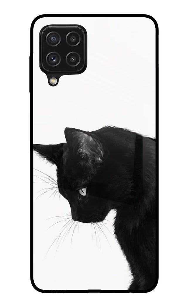 Shadow Gaze Samsung A22 4G Glass Case