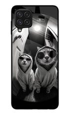 Hood Cats Samsung A22 4G Glass Case