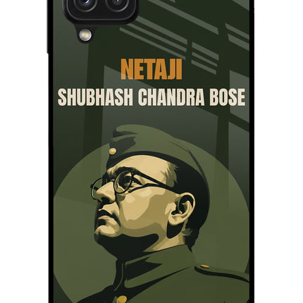 Netaji Legacy Samsung A22 4G Glass Case