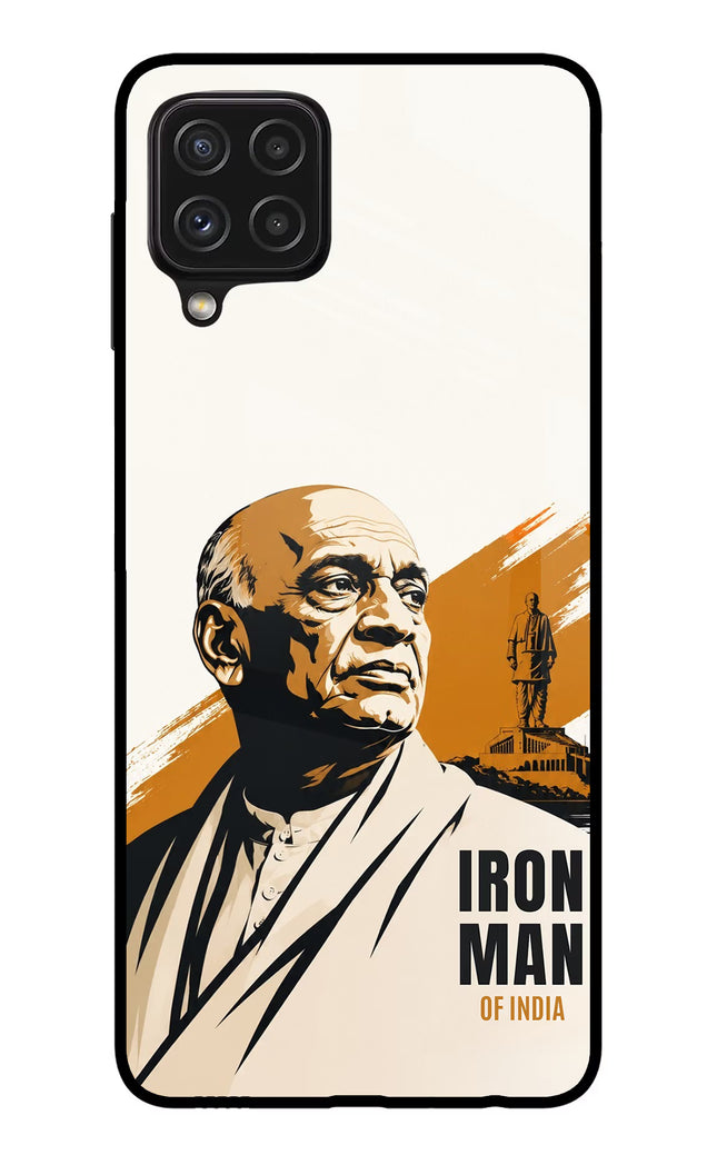 Sardar Patel Iron Will Samsung A22 4G Glass Case