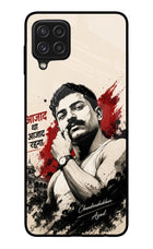 Chandrashekhar Azad Fearless Samsung A22 4G Glass Case