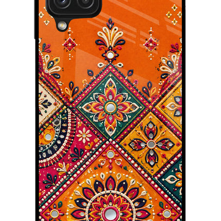Kutch Glow Samsung A22 4G Glass Case