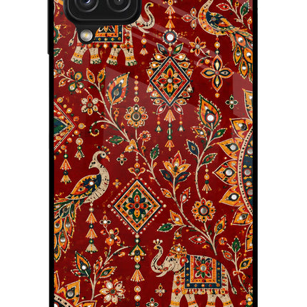 Laal Riwaaz Samsung A22 4G Glass Case