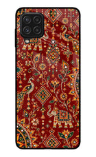 Laal Riwaaz Samsung A22 4G Glass Case