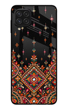 Noir Mehfil Samsung A22 4G Glass Case