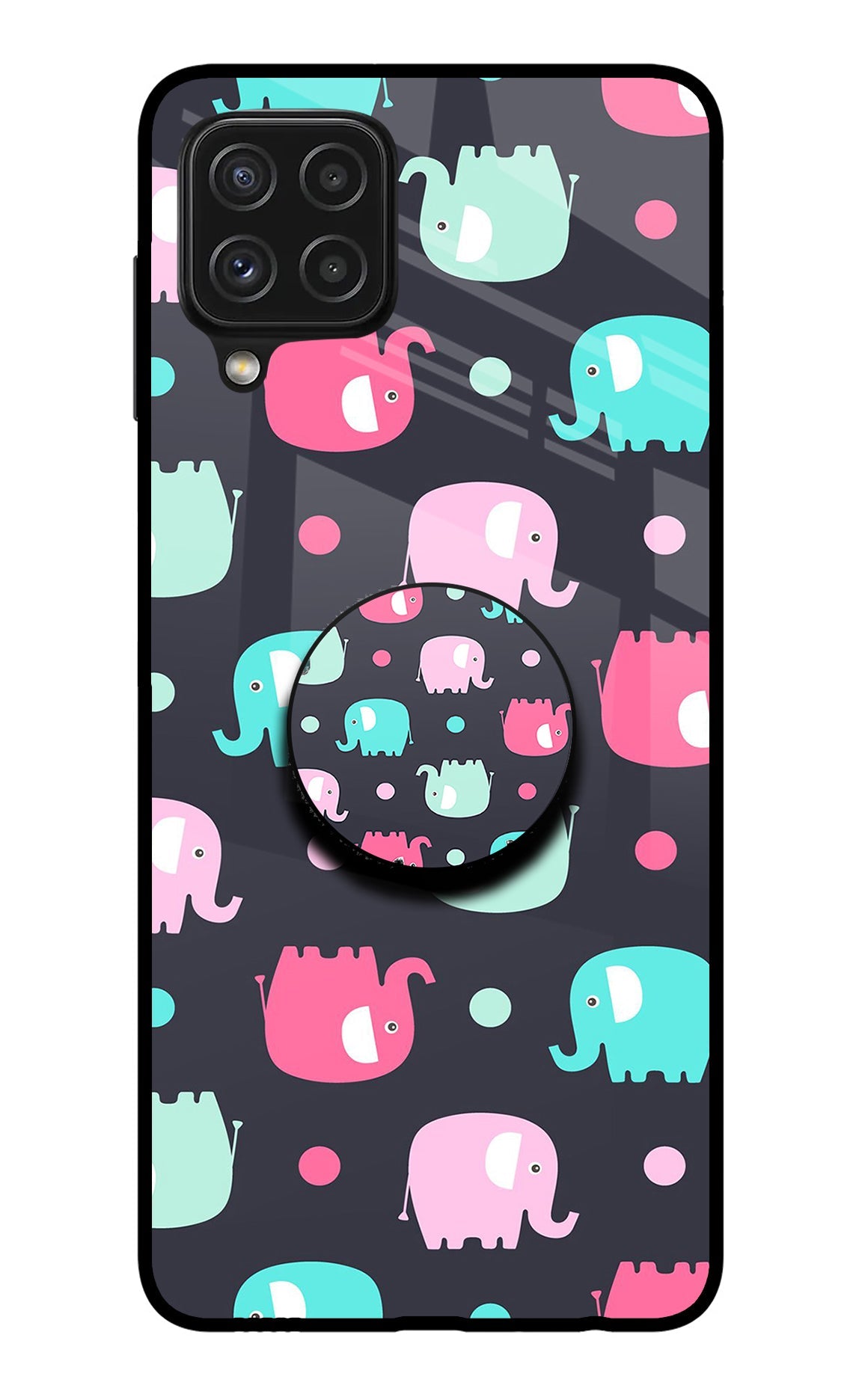 Baby Elephants Samsung A22 4G Pop Case