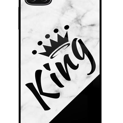 King Samsung A22 5G Glass Case Back Cover by Casekaro