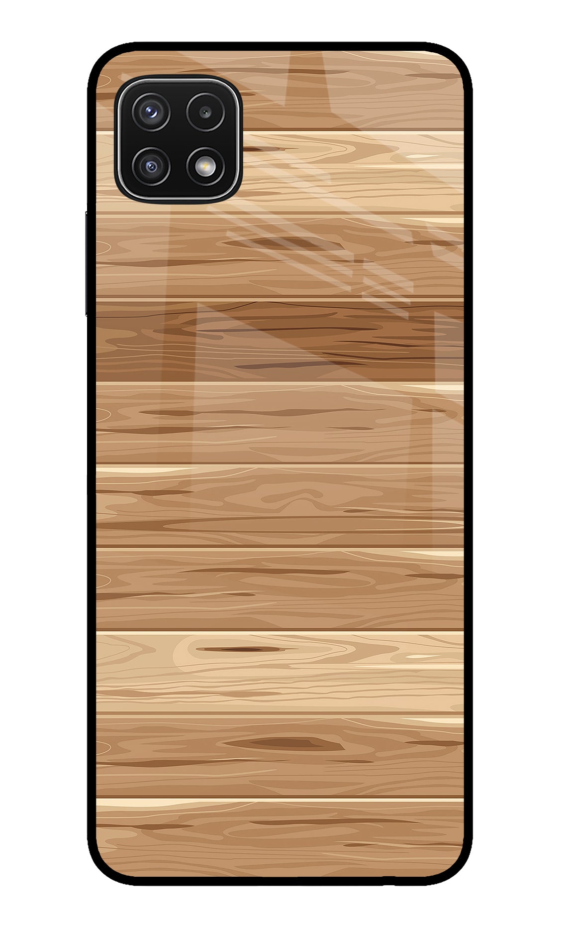 Wooden Vector Samsung A22 5G Back Cover