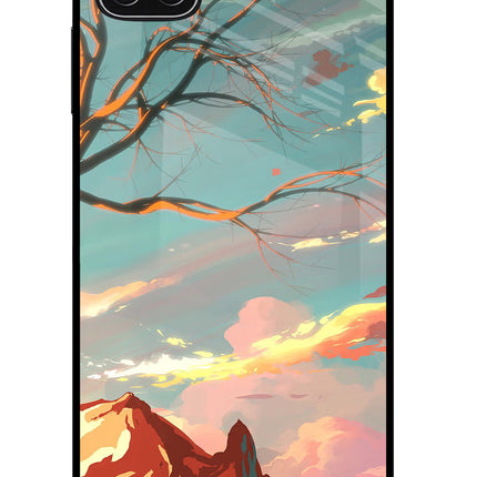 Scenery Samsung A22 5G Glass Case