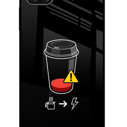 Coffee Samsung A22 5G Glass Case