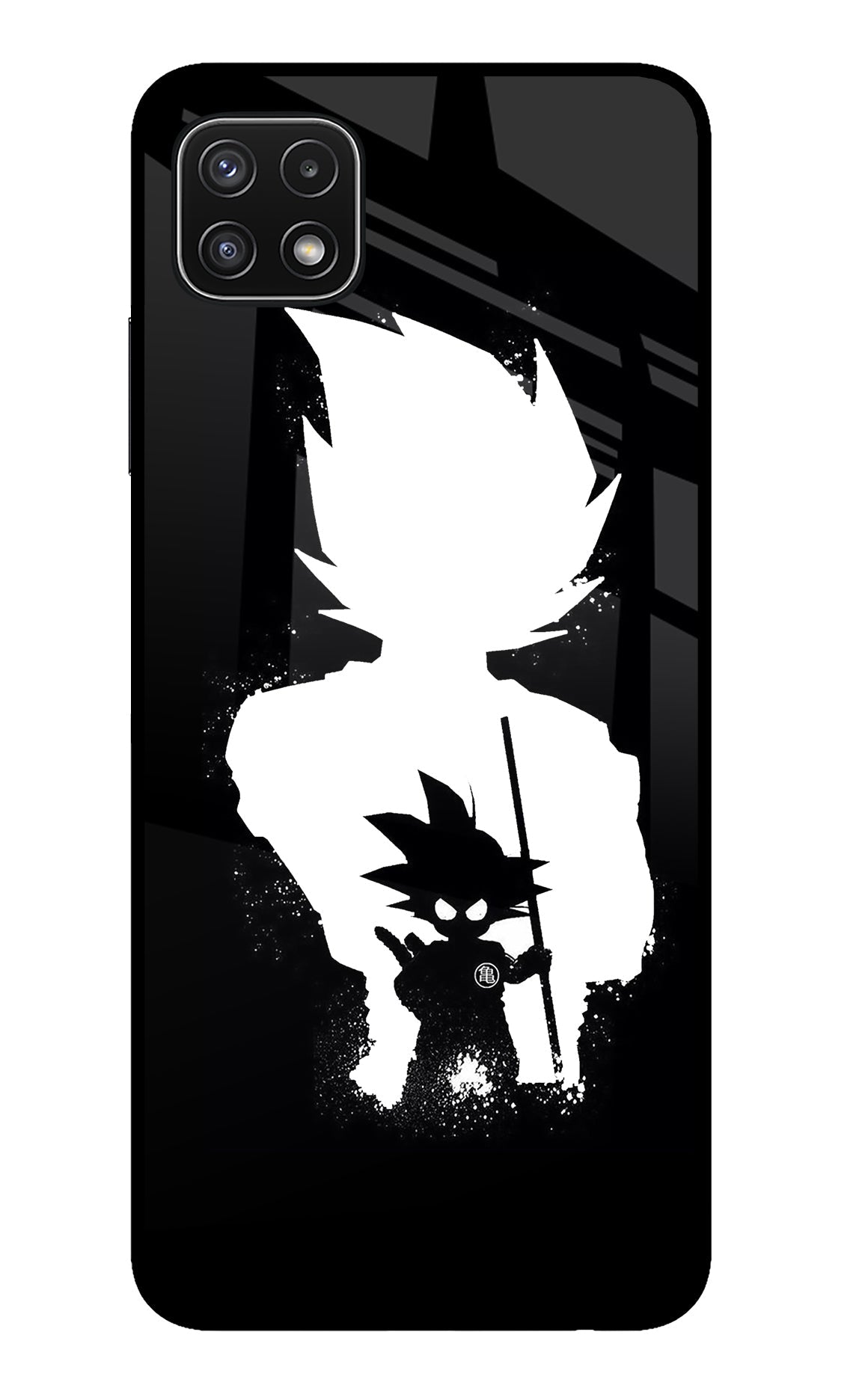 Goku Shadow Samsung A22 5G Glass Case