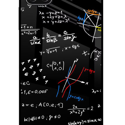 Mathematics Formula Samsung A22 5G Glass Case
